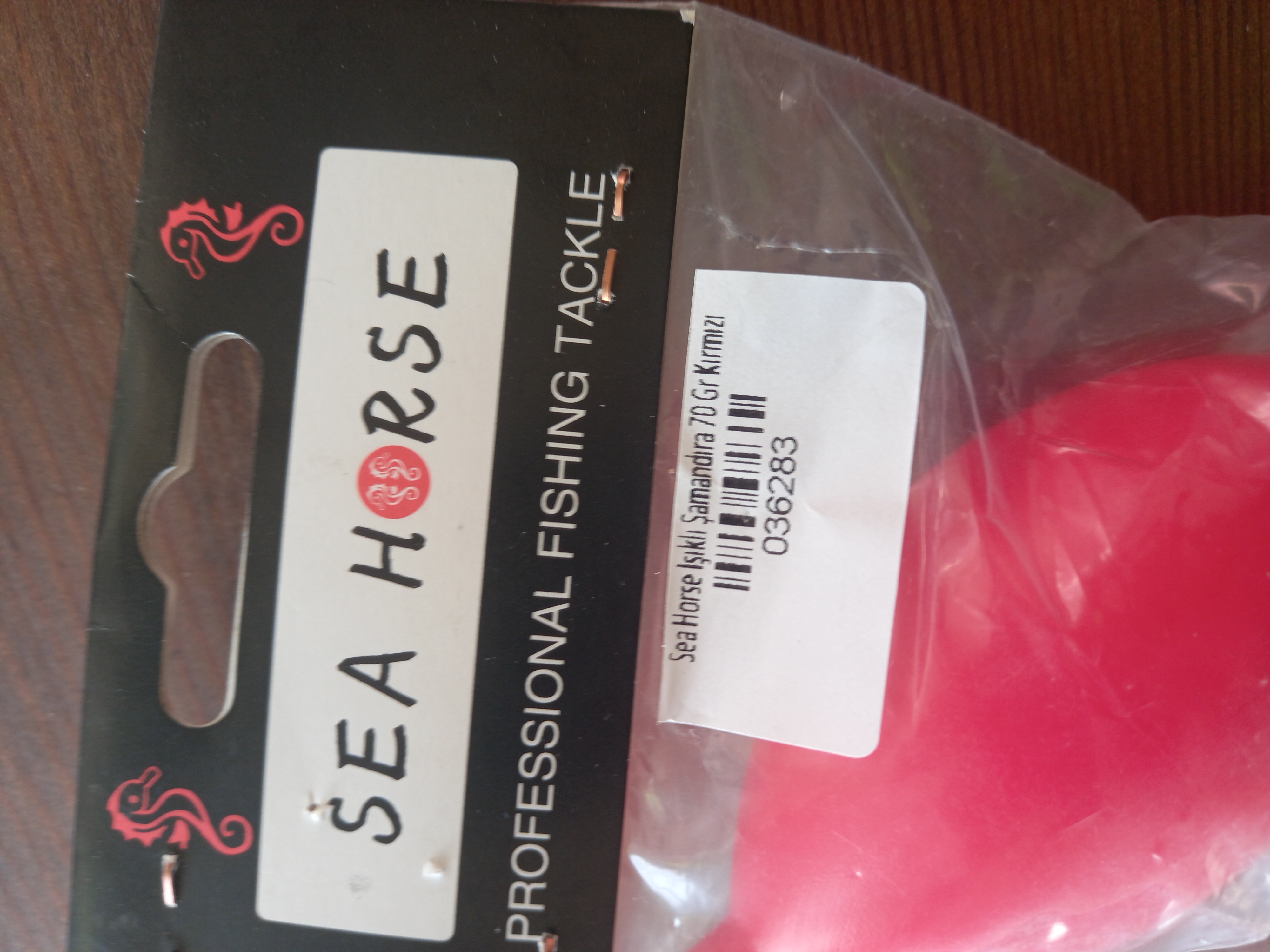 SEAHORSE PİLLİ IŞIKLI 70 Gr. ŞAMANDIRA