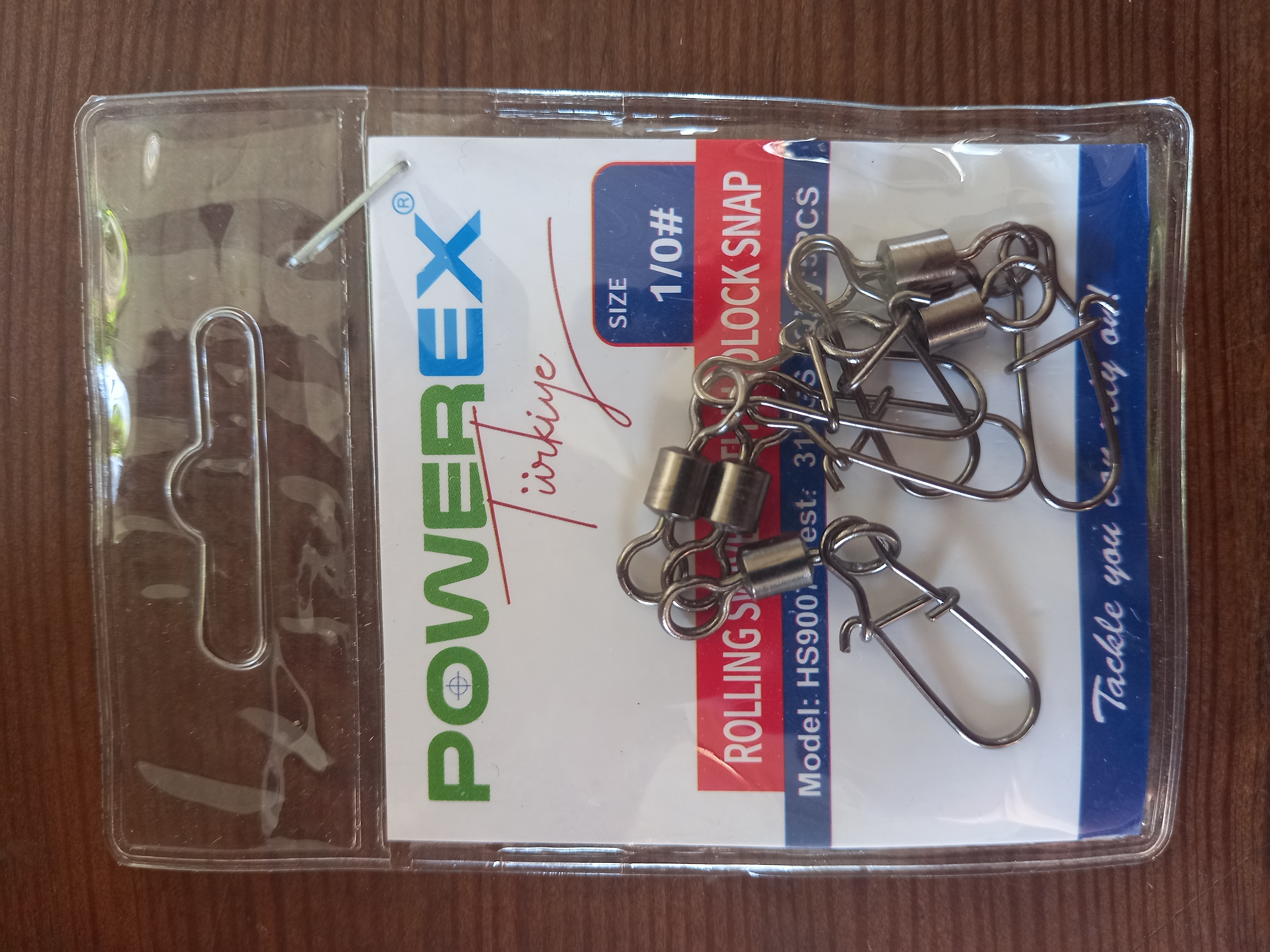 POWEREX ROLLING SWİVEL & DUOLOCK SNAP KLIPSLI FIRDÖNDÜ
