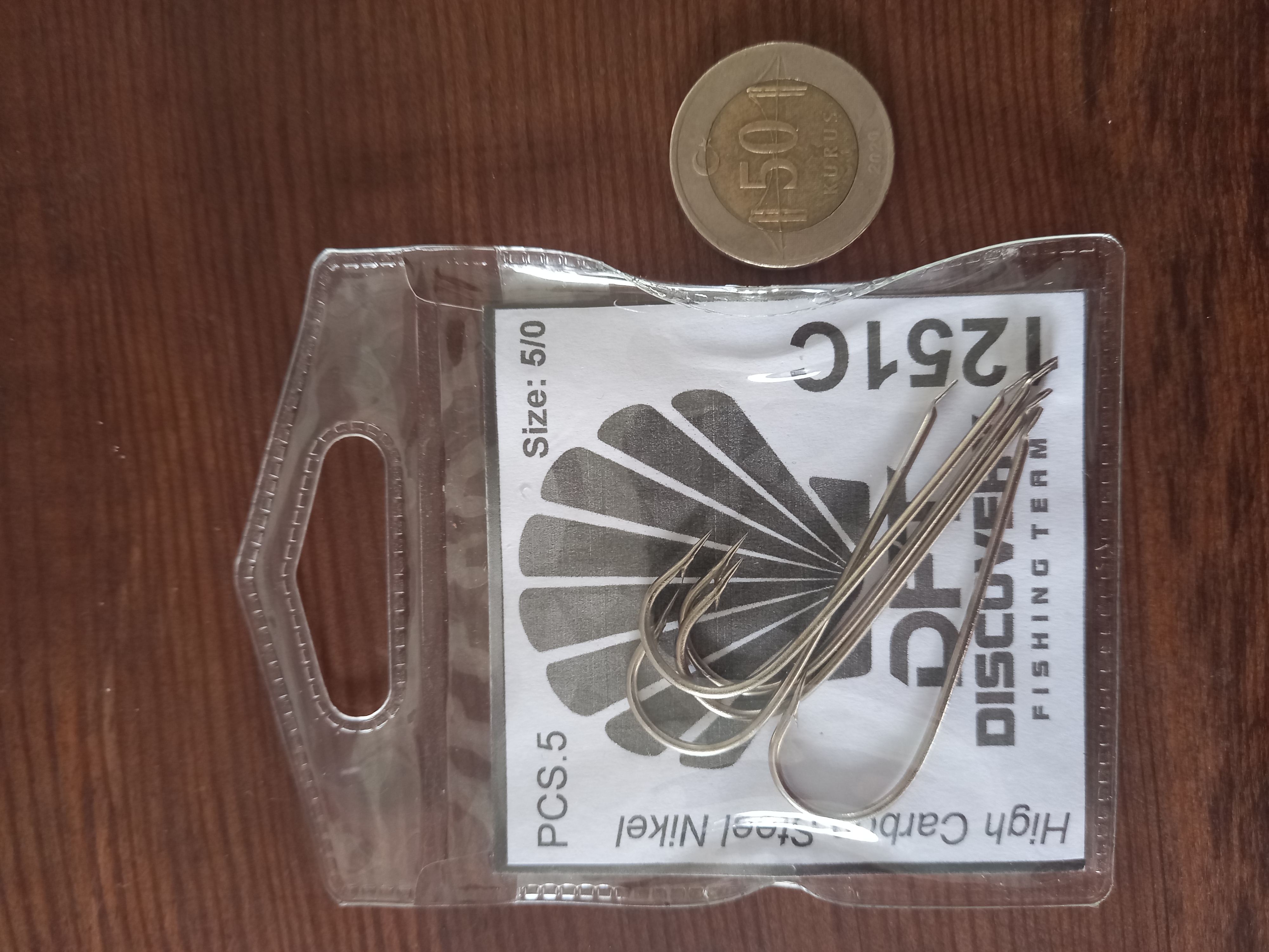 DFT DISCOVERY 1251C UZUN PALA CARBON NİKEL NO:5/0 İĞNE 5 li PAKET
