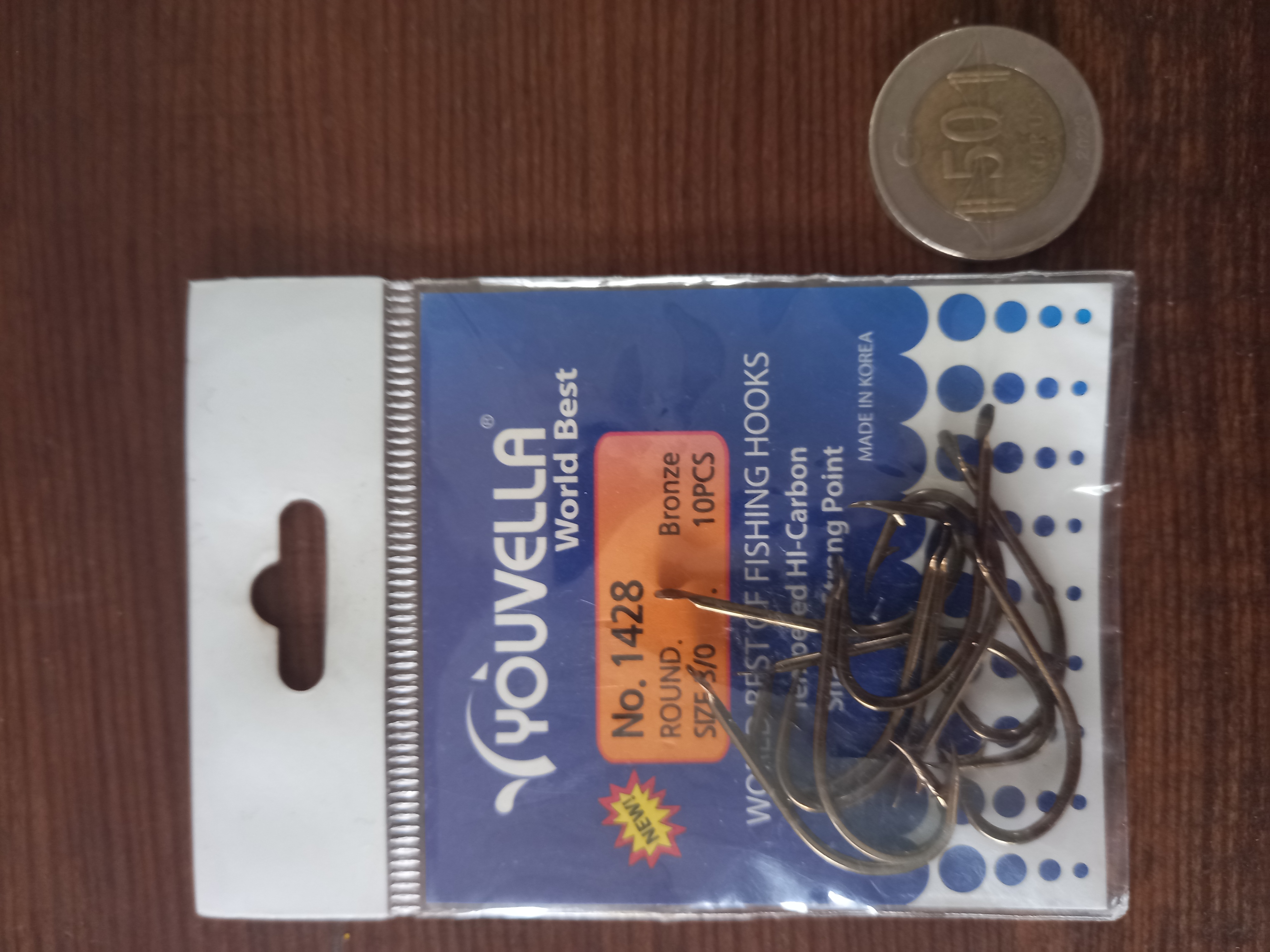 YOUVELLA 1428 BRONZE CARBON NO:3/0 İĞNE 10 lu PAKET