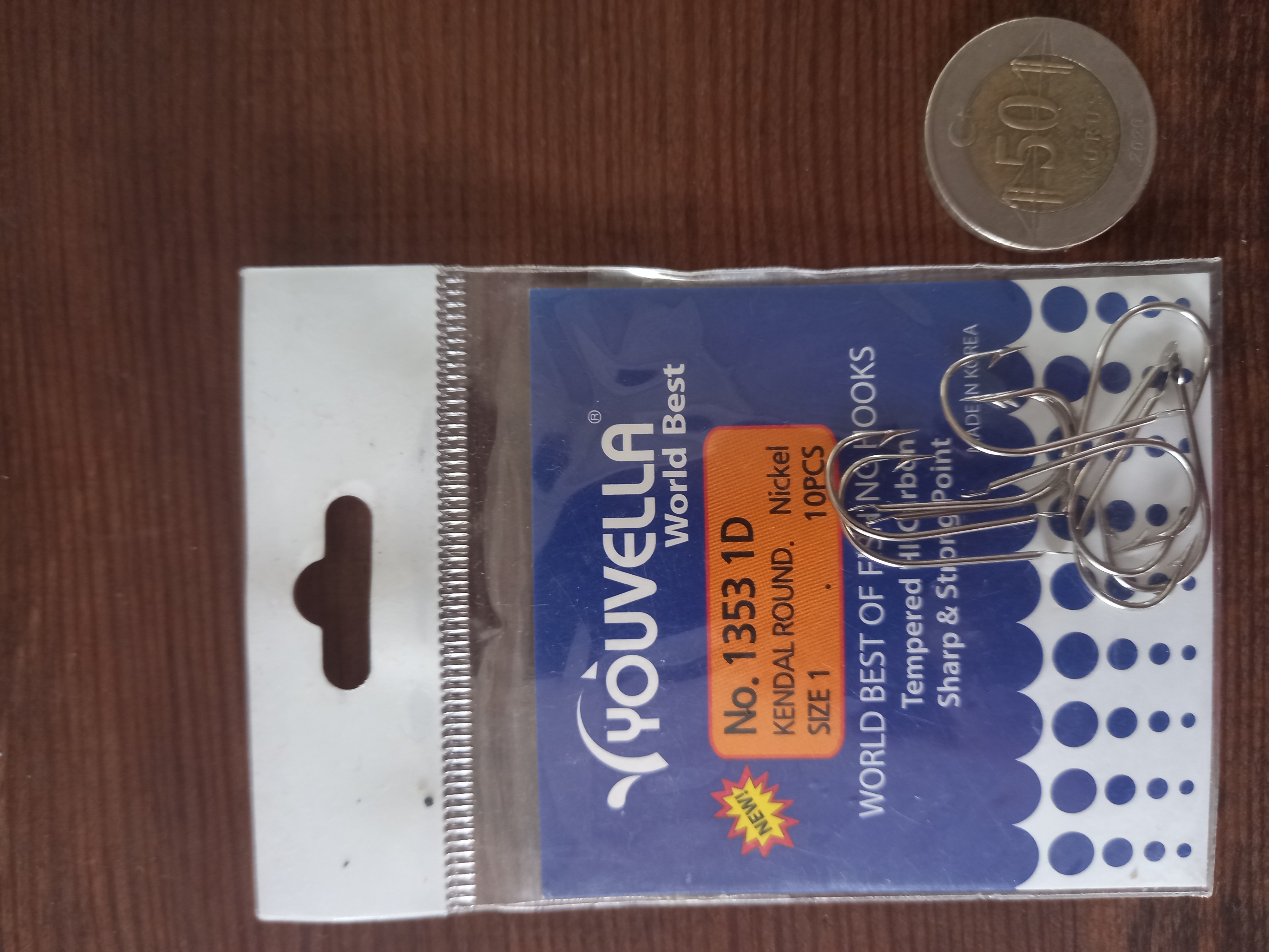 YOUVELLA 1353 ID NİKEL NO:1 İĞNE 10 lu PAKET