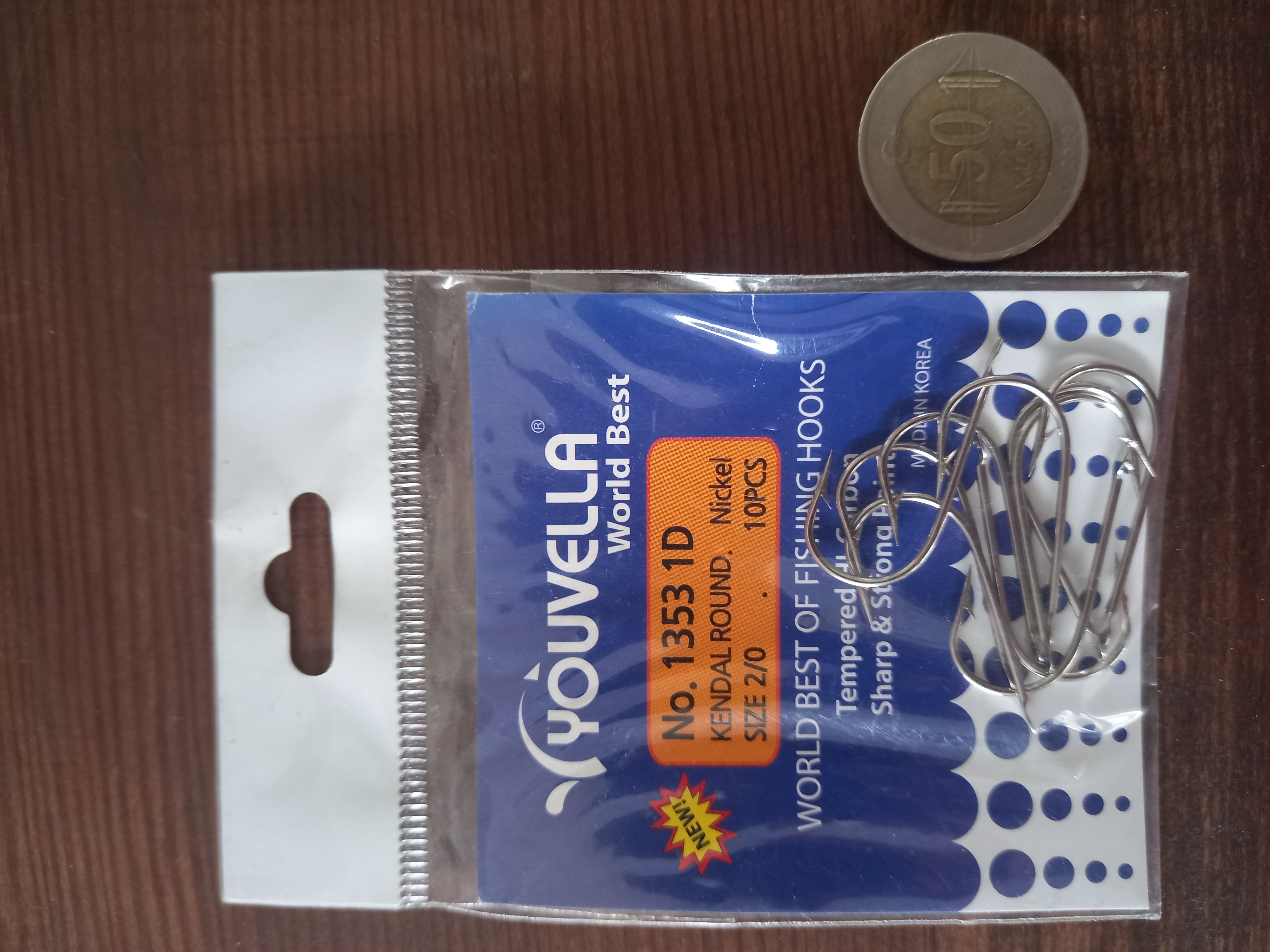 YOUVELLA 1353 ID NİKEL NO:2/0 İĞNE 10 lu PAKET