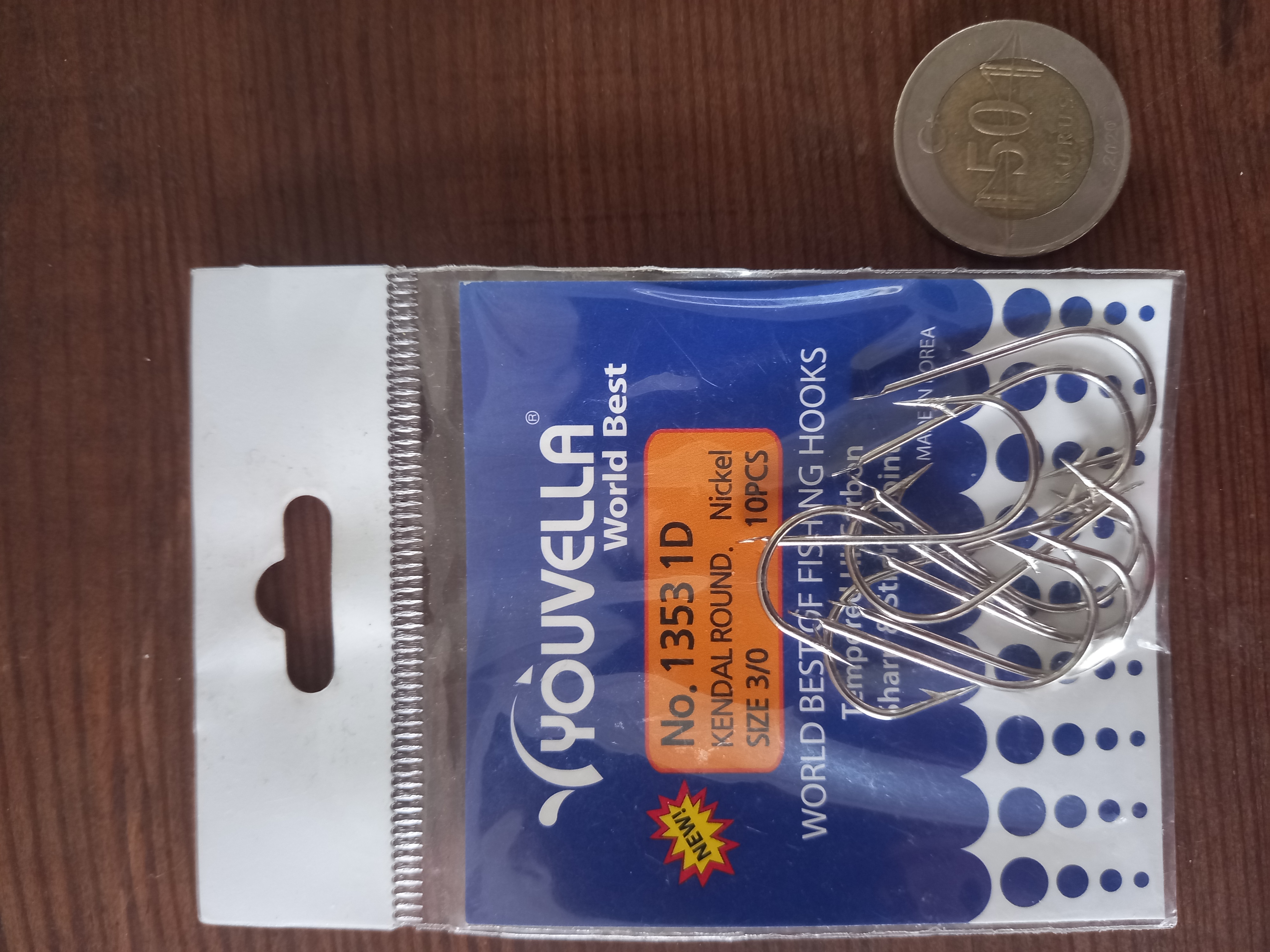 YOUVELLA 1353 ID NİKEL NO:3/0 İĞNE 10 lu PAKET
